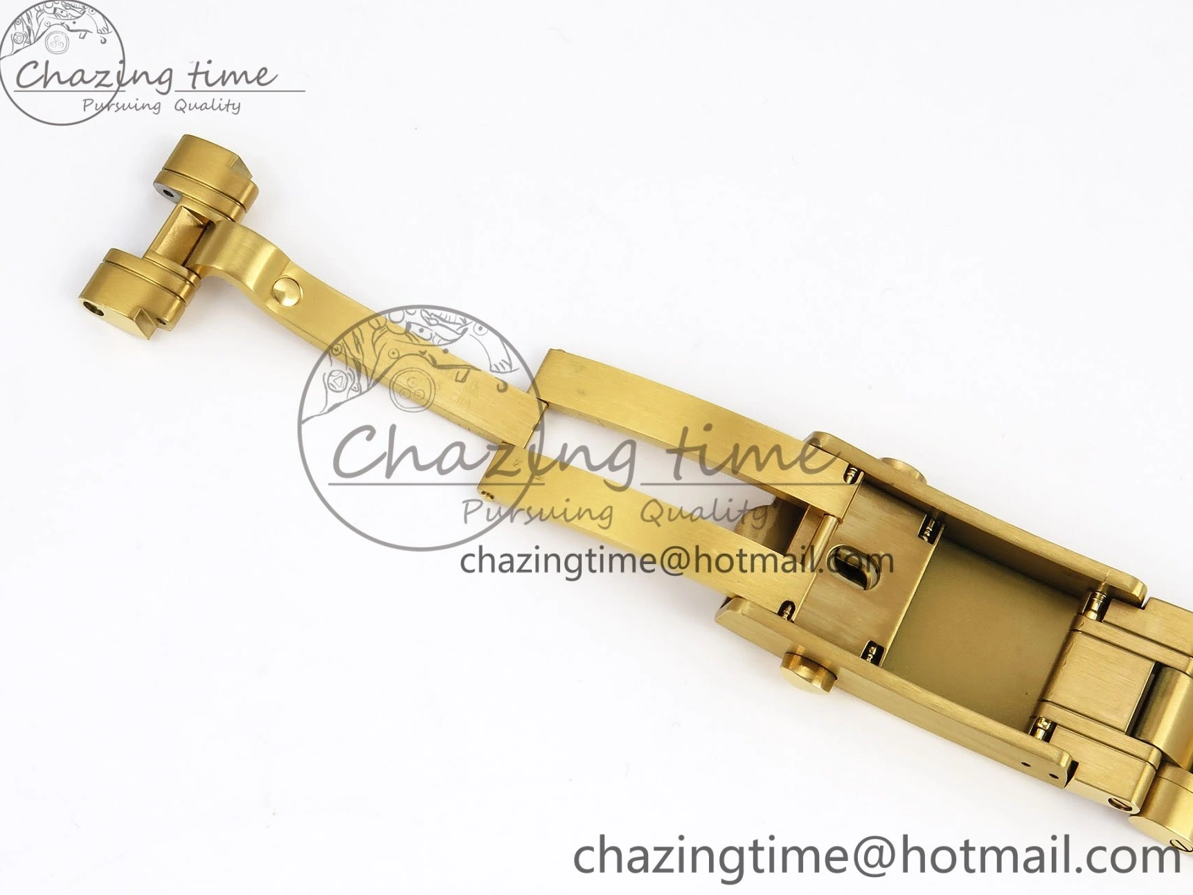 0204 Speedmaster YG RMF Best Edition YG Black Dial on YG Bracelet Lemania HW Durable 7725